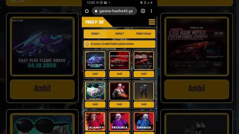 Get Free Unlimited Skins with the Free Fire Skin Generator (October 2023) Tips & Codes
