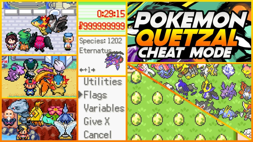 How to Activate Cheats in Pokemon Quetzal (2023) and Their Functions Pokemon Go