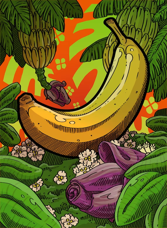 MTG Banana Tokens